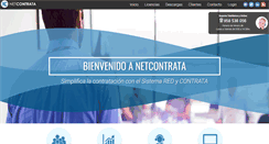 Desktop Screenshot of netcontrata.es