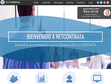 Tablet Screenshot of netcontrata.es